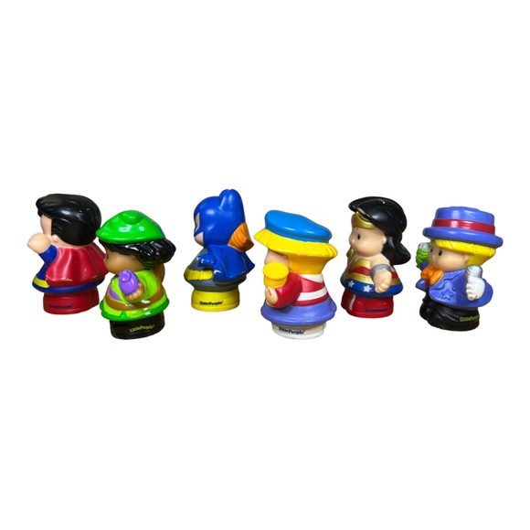 6 Mattel Fisher-Price Little People Figures - Picture 2 of 6